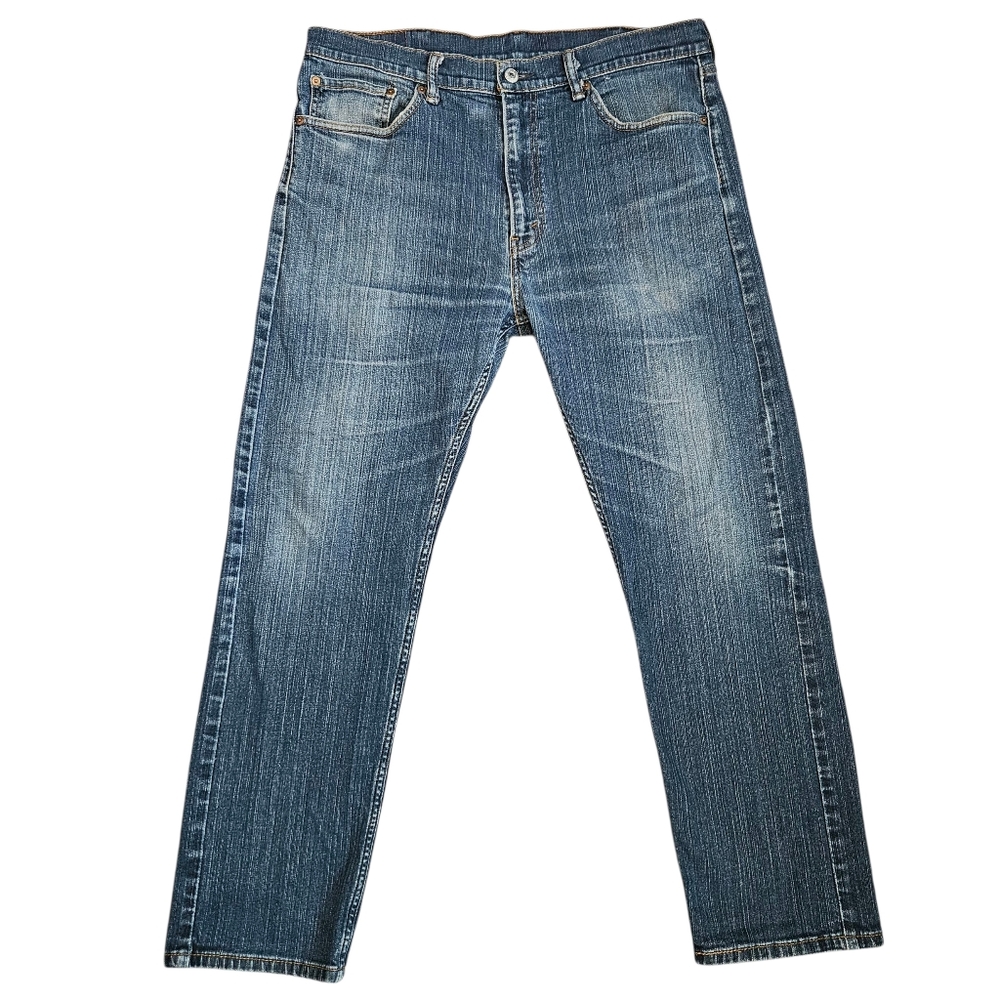 Levi's 505 Regular Fit Straight Leg Jeans 38x32 (36x29)